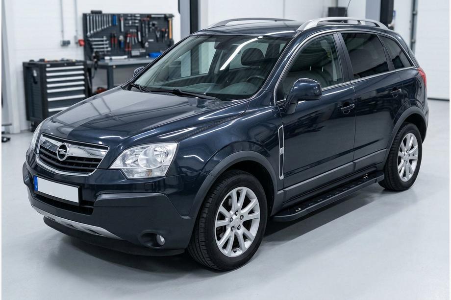 Opel Antara 2006-2017 Estribos Laterales RedLine Black (2 uds., Aluminio) Image
