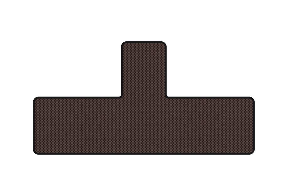 Renault Kangoo 2008–2020 Alfombrilla de goma para maletero Carsuit (5 puertas/7 plazas, marrón) Foto 1