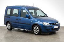 Opel Combo 2002–2012 Estribos Laterales Sunrise (2 uds., Aluminio) foto 1