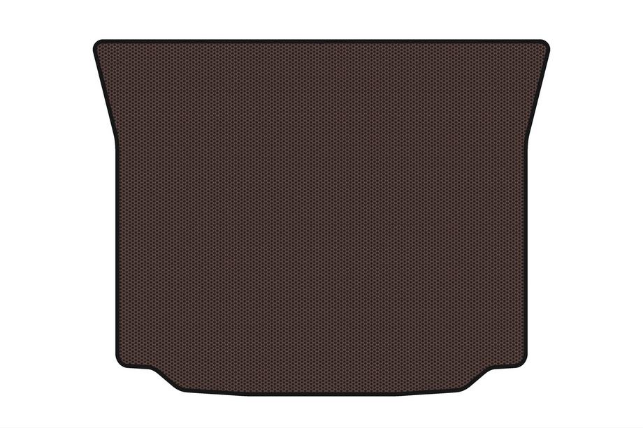 Skoda Roomster 2006-2015 Alfombrilla de goma para maletero Carsuit (Marrón) Foto 1