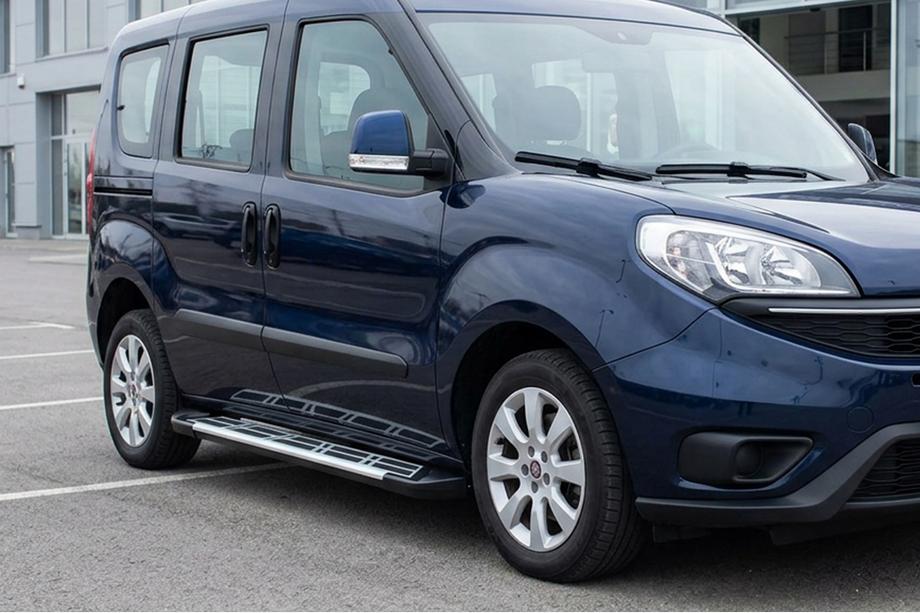Opel Combo 2012-2018 Estribos Laterales Sunrise (2 uds., Aluminio) Image