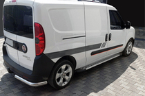 Opel Combo 2012-2018 Estribos Laterales Line (2 uds., Aluminio) foto 1