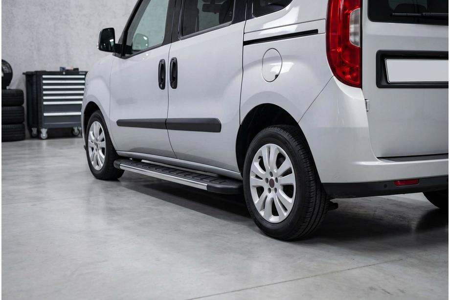 Opel Combo 2012-2018 Estribos Laterales Duru (2 uds., Aluminio) Image