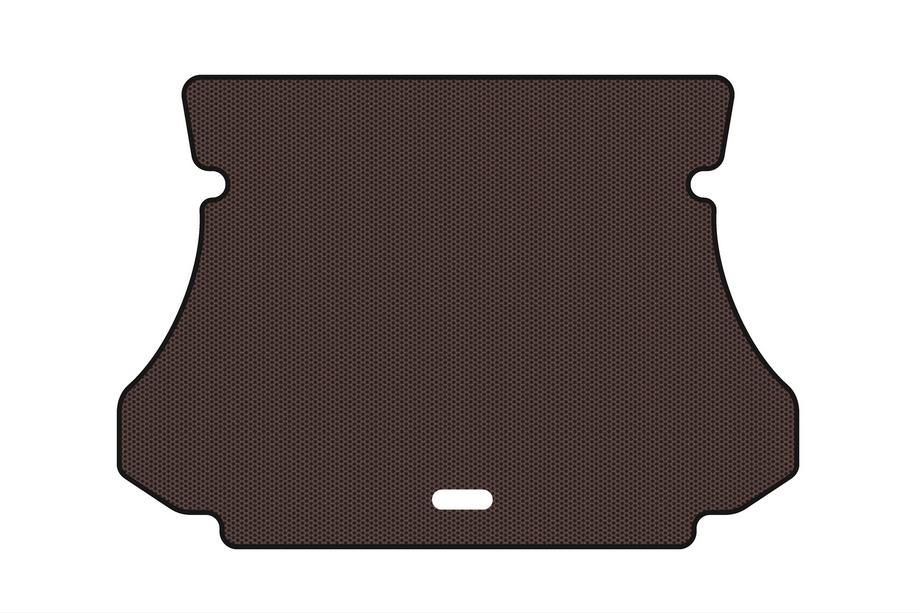 Hyundai Santa Fe 1 2000-2006 Alfombrilla de goma para maletero Carsuit (Marrón) Foto 1