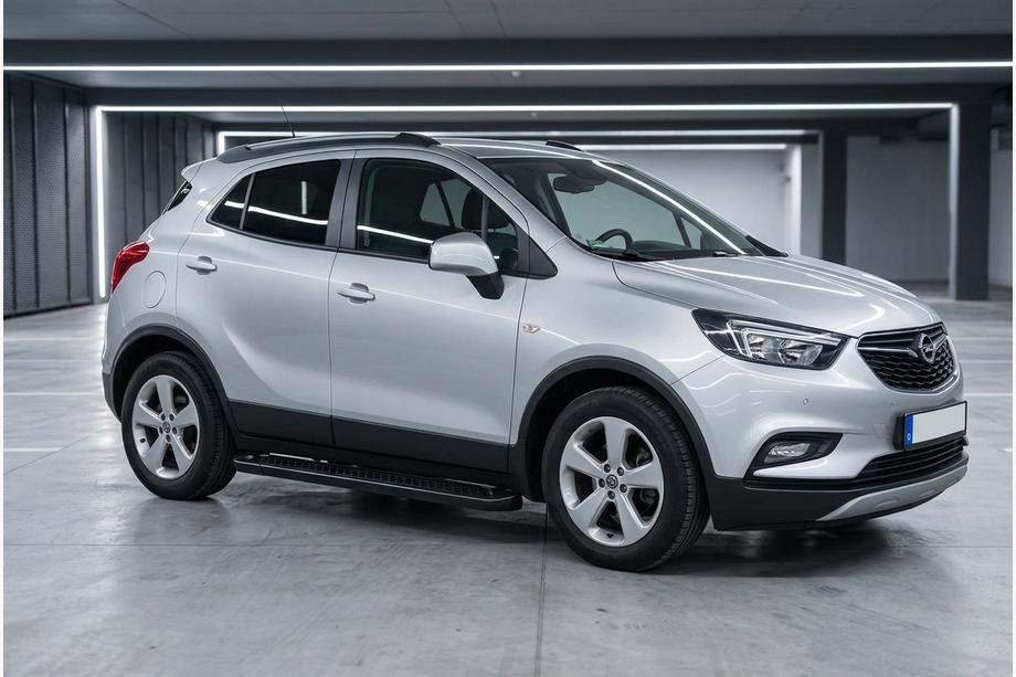 Opel Mokka 2012-2021 Estribos Laterales Allmond Black (2 uds., Aluminio) Image