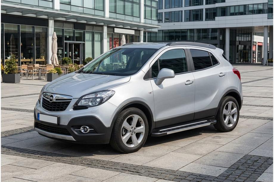 Opel Mokka 2012-2021 Estribos Laterales RedLine V1 (2 uds., Aluminio) Image