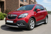 Opel Mokka 2012-2021 Estribos Laterales Line (2 uds., Aluminio) foto 1