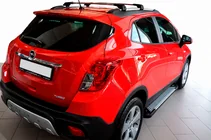 Opel Mokka 2012-2021 Estribos laterales Allmond Grey (2 uds., aluminio) foto 1