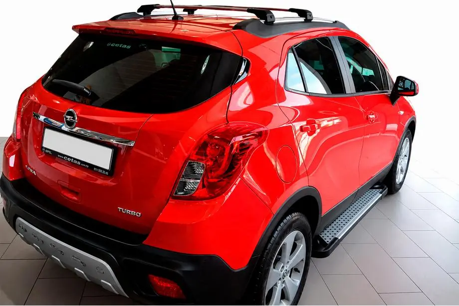 Opel Mokka 2012-2021 Estribos laterales Allmond Grey (2 uds., aluminio) Image