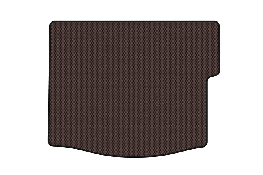 Ford Focus III 2011-2017 Alfombrilla de maletero de goma Carsuit (con subwoofer, HB, marrón) Foto 1