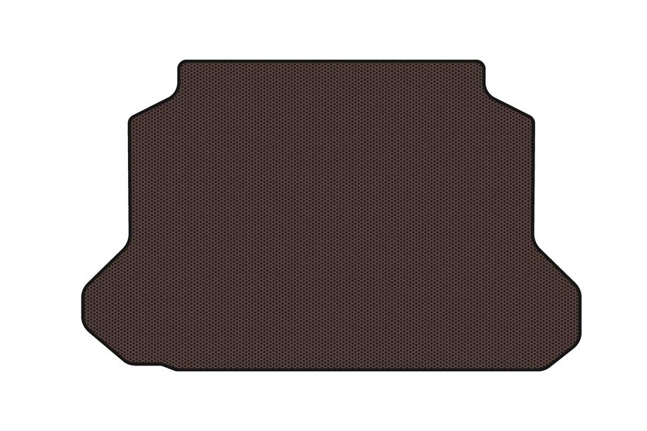 Honda Civic Sedan VII 2001-2006 Alfombrilla de goma para maletero Carsuit (HB, marrón) Foto 1