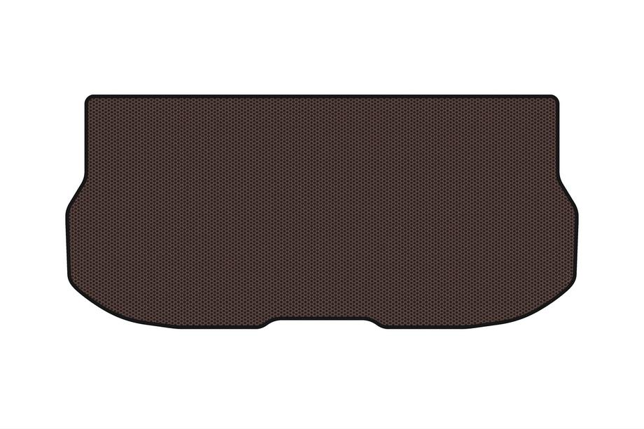 Nissan Quest 2011-2017 Alfombrilla de goma para maletero Carsuit (con tercera fila, 7 plazas, marrón) Foto 1