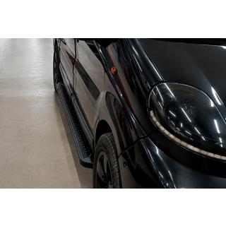Estribos Laterales Allmond Black (2 uds., Aluminio) Opel Vivaro 2001–2015 foto 2
