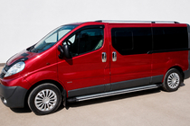 Opel Vivaro 2001–2015 Estribos Laterales Rainbow (2 uds., Aluminio) foto 2