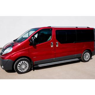 Estribos Laterales Rainbow (2 uds., Aluminio) Opel Vivaro 2001–2015 foto 2