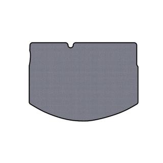 Alfombrilla de goma para maletero Carsuit (HB, gris) Citroen C-3 2009–2016 foto 1