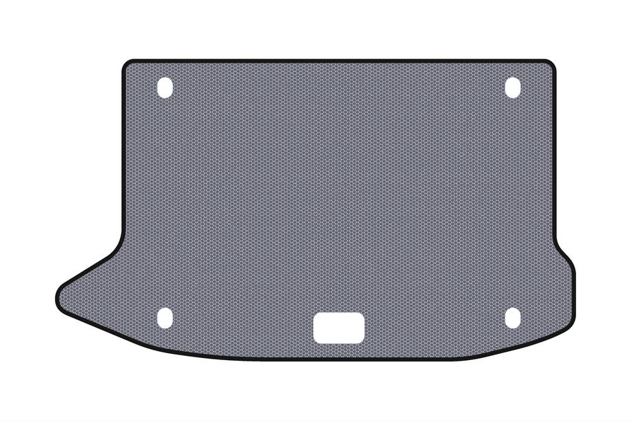 Hyundai Kona 2017-2023 Alfombrilla de goma para maletero Carsuit V2 (Gris) Foto 1