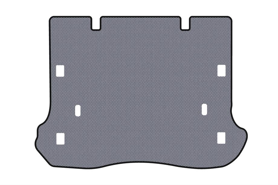 Jeep Grand Cherokee WK 2004-2010 Alfombrilla de maletero de goma Carsuit V-2 (Gris) Foto 1