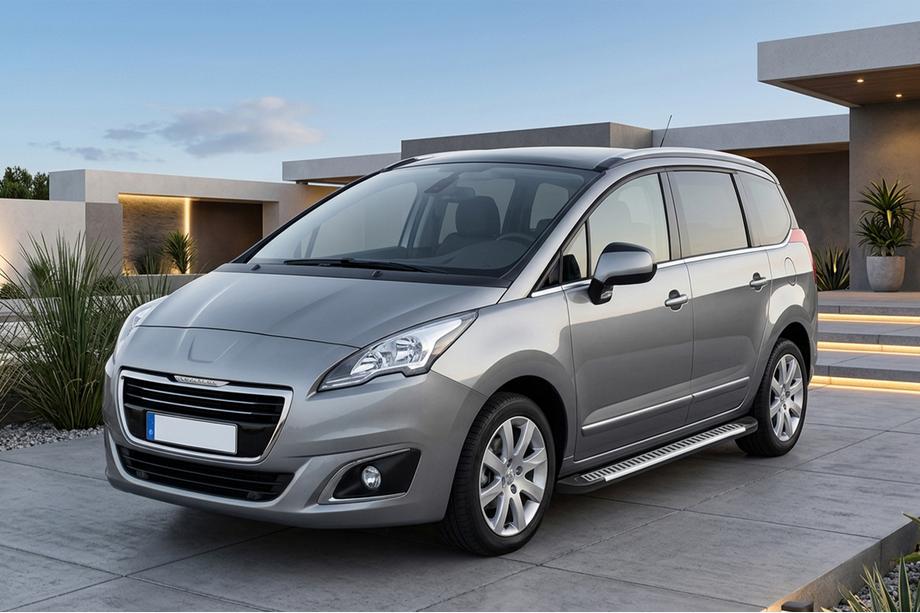 Peugeot 5008 2009-2016 Estribos Laterales Line (2 uds., Aluminio) Image