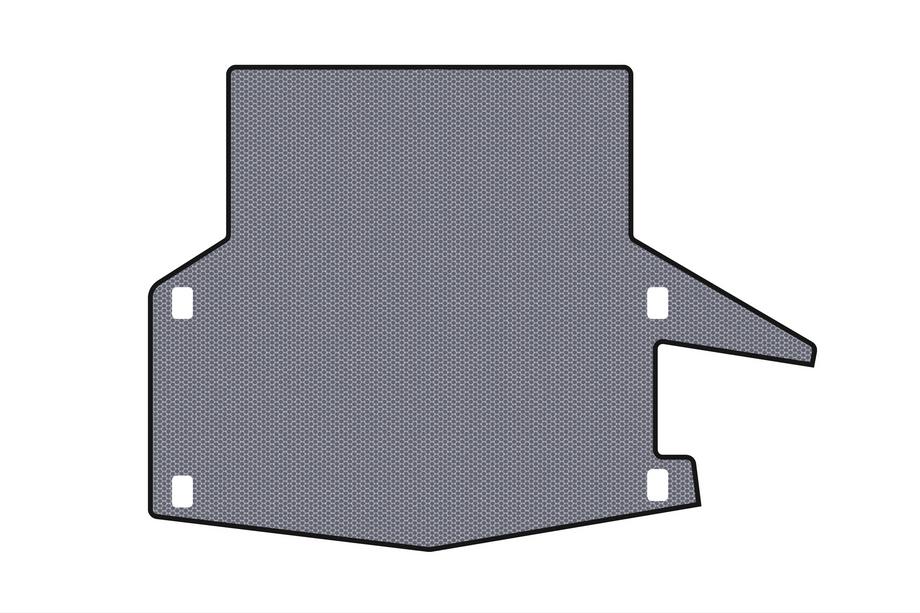 Lexus IS 2005-2013 Alfombrilla de goma para maletero Carsuit (SD, tracción 2WD, gris) Foto 1