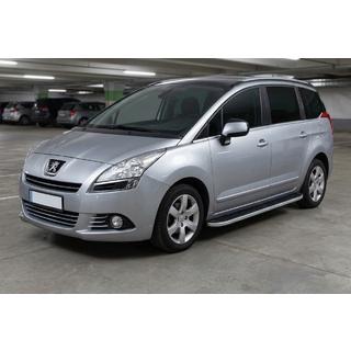 Estribos Laterales Tayga Grey (2 uds., Aluminio) Peugeot 5008 2009-2016 foto 1