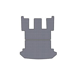 Alfombrilla de maletero de goma Carsuit (Gris) Peugeot 807 2002-2014 foto 1