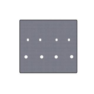 Alfombrilla de maletero de goma Carsuit (Base larga, gris) Peugeot Partner/Rifter 2019- foto 1