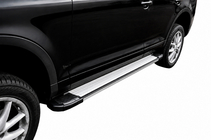Porsche Cayenne 2003–2010 Estribos Laterales Rainbow (2 uds., Aluminio) foto 1