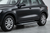 Porsche Cayenne 2003–2010 Estribos laterales Allmond (2 uds., aluminio) foto 1