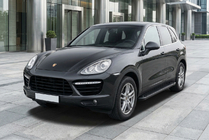 Porsche Cayenne 2010-2017 Estribos Laterales Allmond Black (2 uds., Aluminio) foto 1