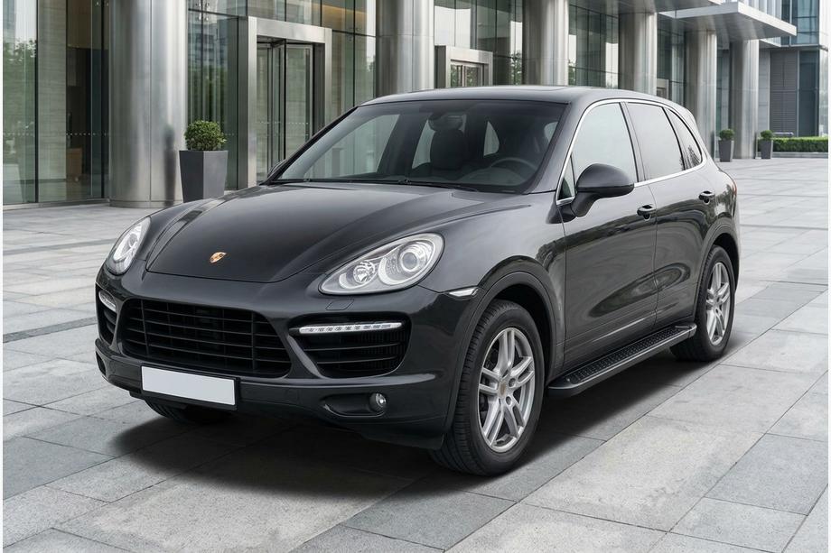 Porsche Cayenne 2010-2017 Estribos Laterales Allmond Black (2 uds., Aluminio) Image