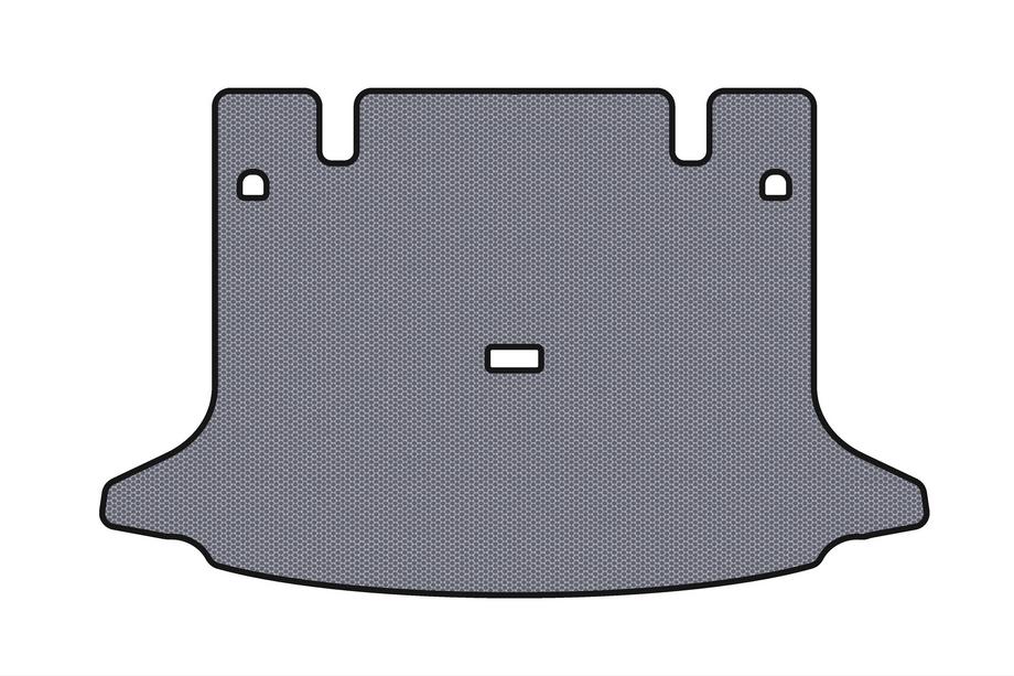 Dacia Logan I 2005-2008 Alfombrilla de goma para maletero Carsuit (SW, 7 plazas, gris) Foto 1