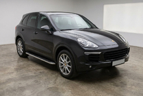 Porsche Cayenne 2010-2017 Estribos Laterales Maydos V1 (2 uds., Aluminio y Acero Inoxidable) foto 1