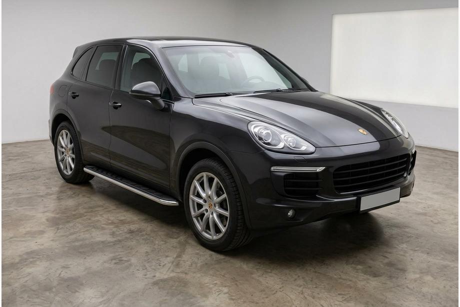Porsche Cayenne 2010-2017 Estribos Laterales Maydos V1 (2 uds., Aluminio y Acero Inoxidable) Image