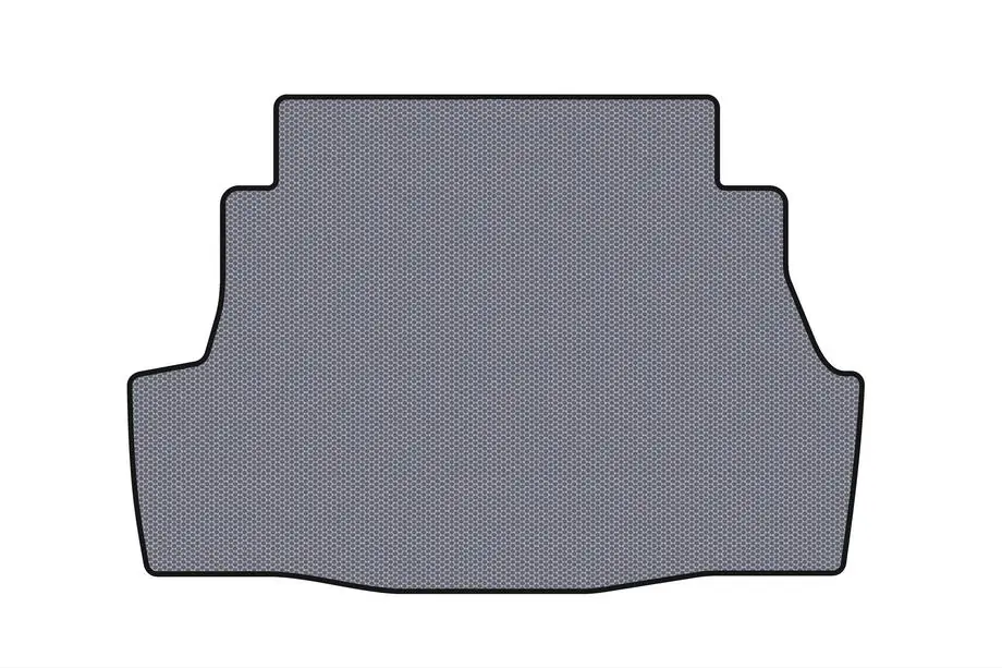Nissan Almera B10 Classic 2006-2012 Alfombrilla de maletero de goma Carsuit (SD, gris) Foto 1