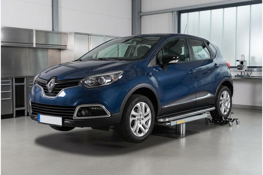 Renault Captur 2013-2019 Estribos Laterales Maydos V1 (2 uds., Aluminio y Acero Inoxidable) Image