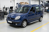 Renault Kangoo 1998-2008 Estribos Laterales Line (2 uds., Aluminio) foto 1