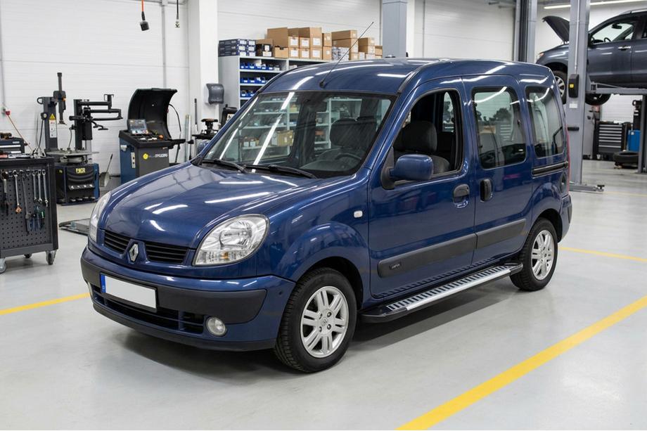 Renault Kangoo 1998-2008 Estribos Laterales Line (2 uds., Aluminio) Image