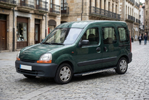 Renault Kangoo 1998-2008 Estribos Laterales Duru (2 uds., Aluminio) foto 1