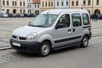 Renault Kangoo 1998-2008 Estribos Laterales Bosphorus Black (2 uds., Aluminio) foto 1