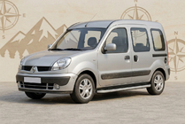 Renault Kangoo 1998-2008 Estribos Laterales Tayga Grey (2 uds., Aluminio) foto 1