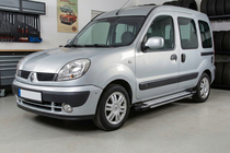 Renault Kangoo 1998-2008 Estribos Laterales Rainbow (2 uds., Aluminio) foto 1