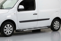 Renault Kangoo 2008–2020 Estribos Laterales Sunrise (2 uds., Aluminio) Batalla Larga foto 1