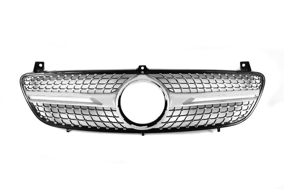 Mercedes Vito W639 2004-2014 Rejilla Delantera Diamond Silver con Descuento (2004-2010) Image