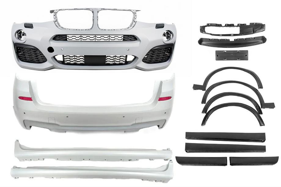 BMW X3 F25 2011-2018 Kit de carrocería completo M-Tech (para 2014-2018) Foto 2