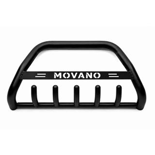 Defensa Delantera WT004 Negra (Acero Inoxidable) Opel Movano 2021- foto 2