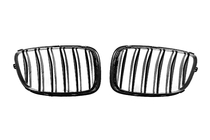 BMW 5 Series F07 2009–2017 Riñones M-Look (Negro Brillante) foto 5