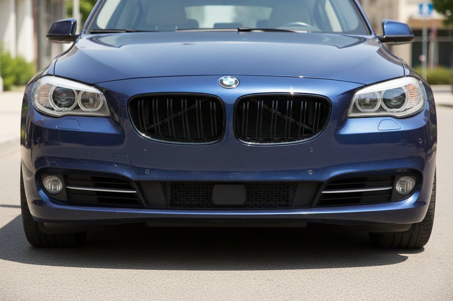 BMW 5 Series F07 2009–2017 Riñones M-Look (Negro Brillante) Image