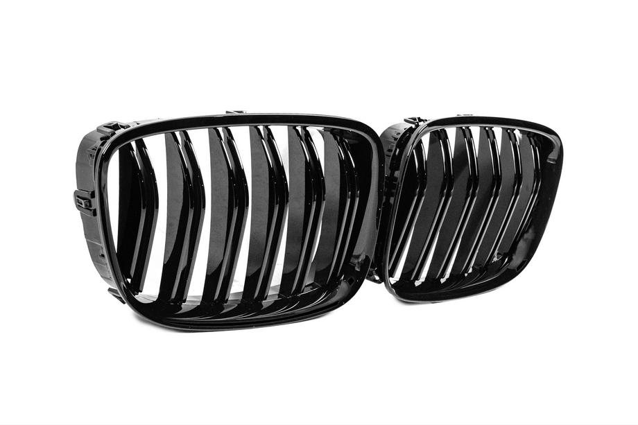 BMW 5 Series F07 2009–2017 Riñones M-Look (Negro Brillante) Foto 4