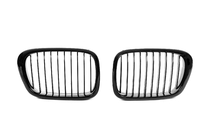 BMW 5 Series E39 1996-2003 Riñones 1-Bar (2000-2003, negro brillo) foto 2